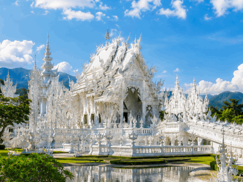 AI Illustration of Chiang Rai scenery