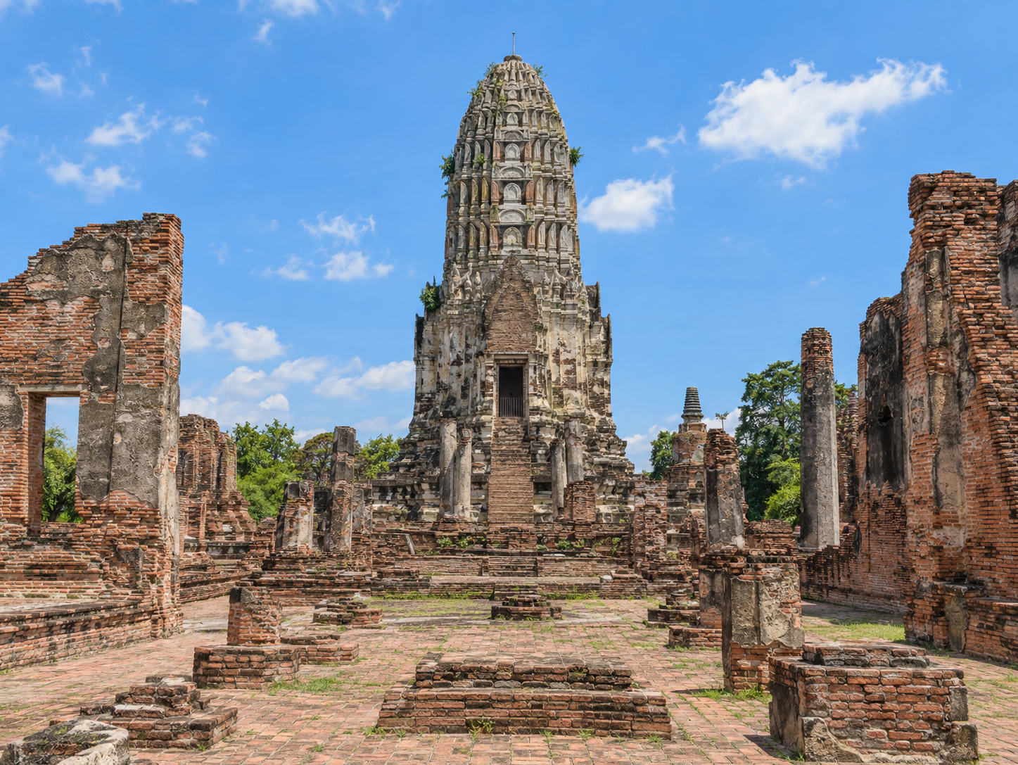 AI Illustration of Wat Ratchaburana