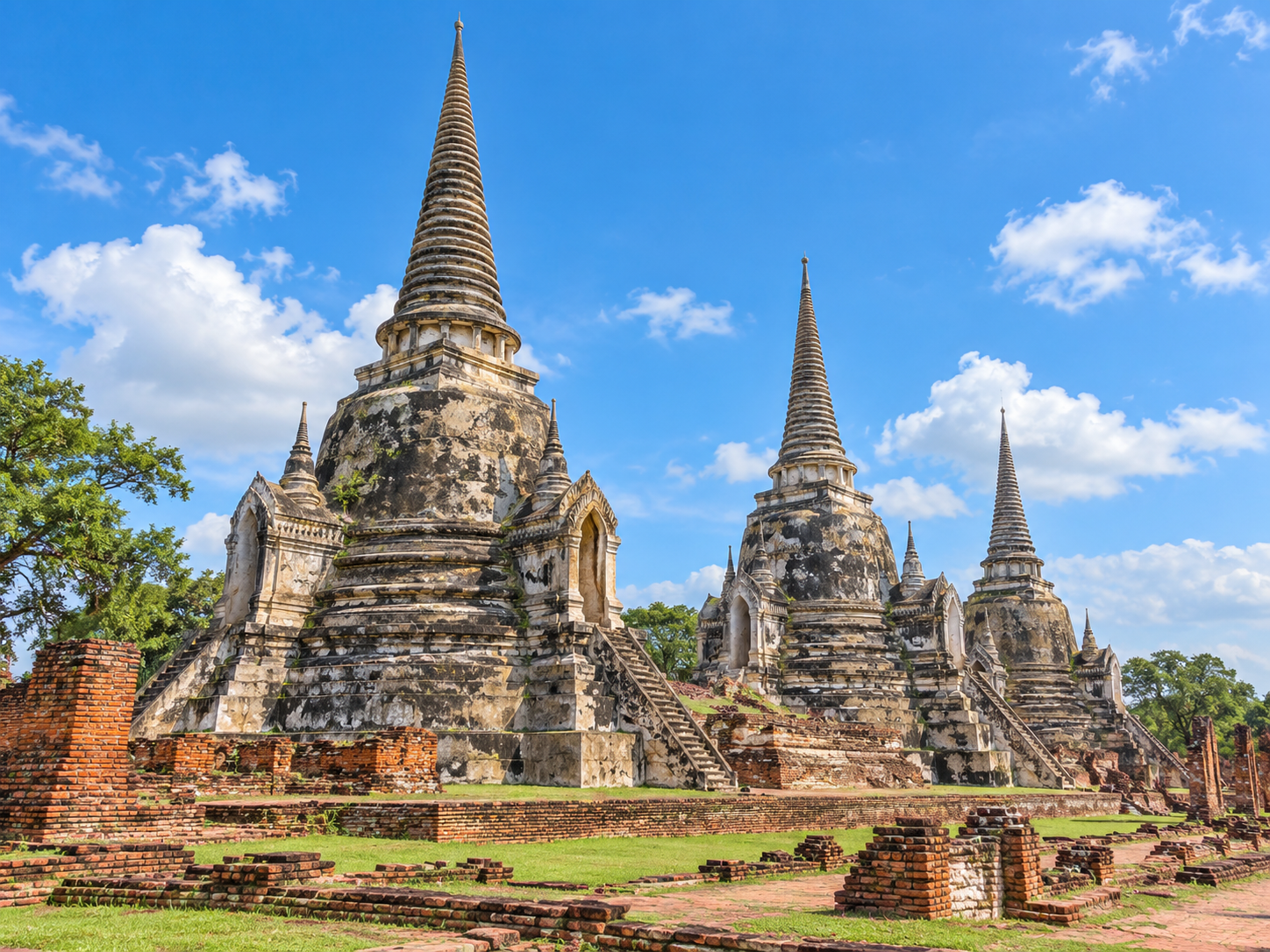 AI Illustration of Wat Phra Si Sanphet
