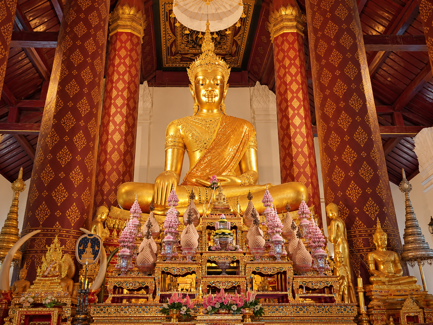 AI Illustration of Wat Na Phra Men