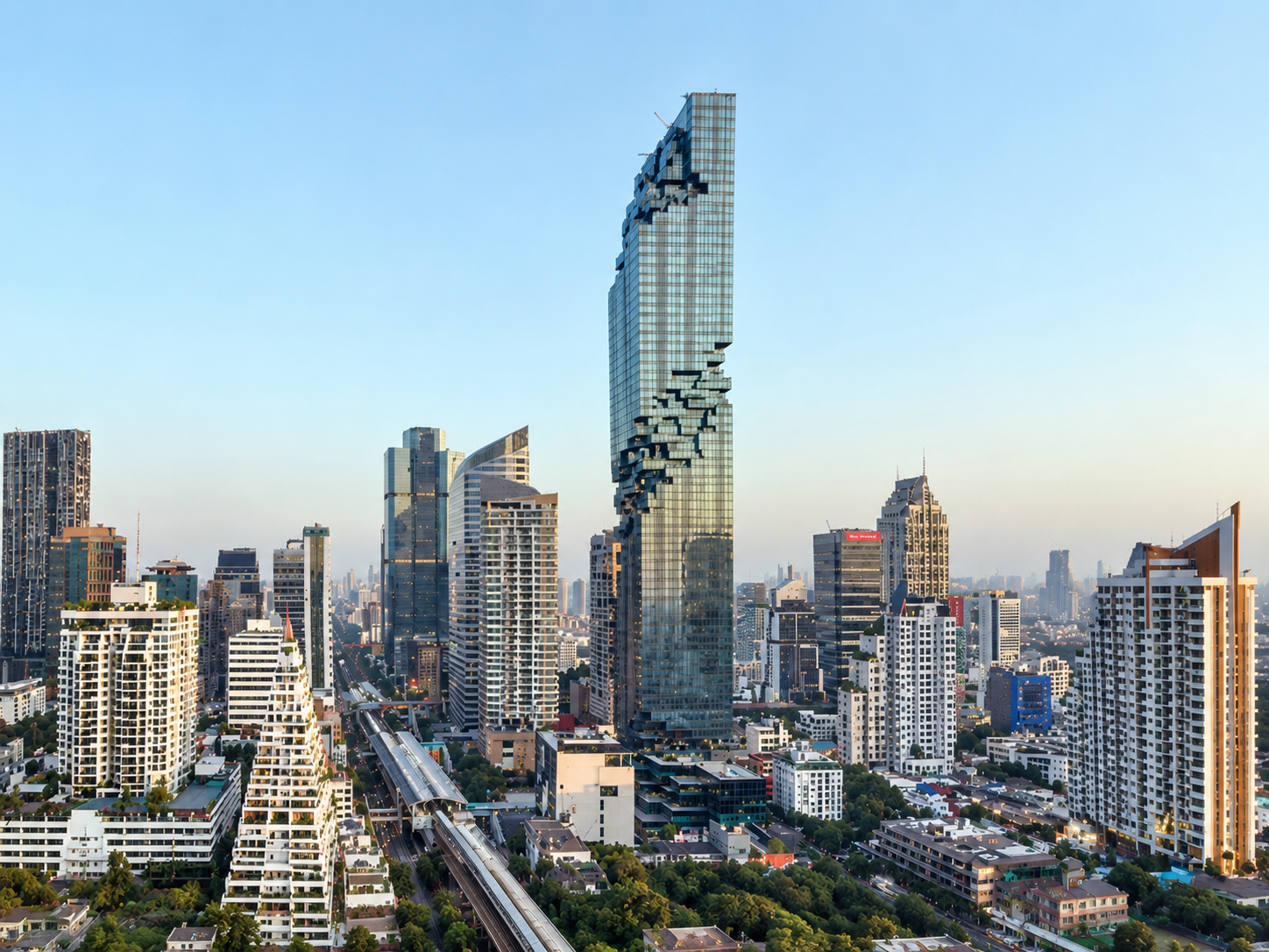 AI Illustration of Mahanakhon