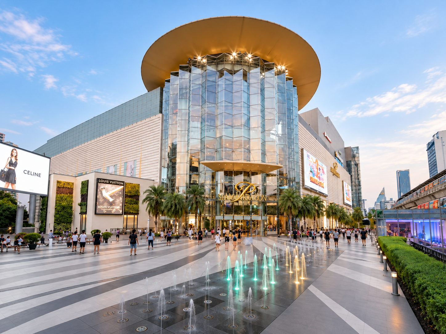 AI Illustration of Siam Paragon