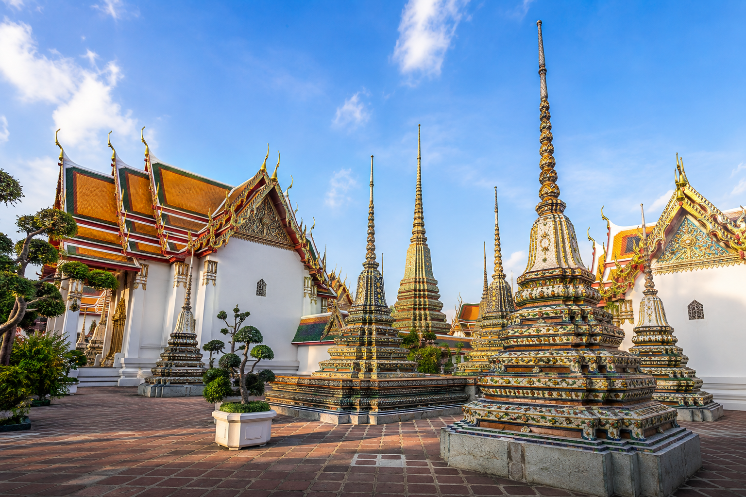 AI illustration of Wat Pho, Bangkok