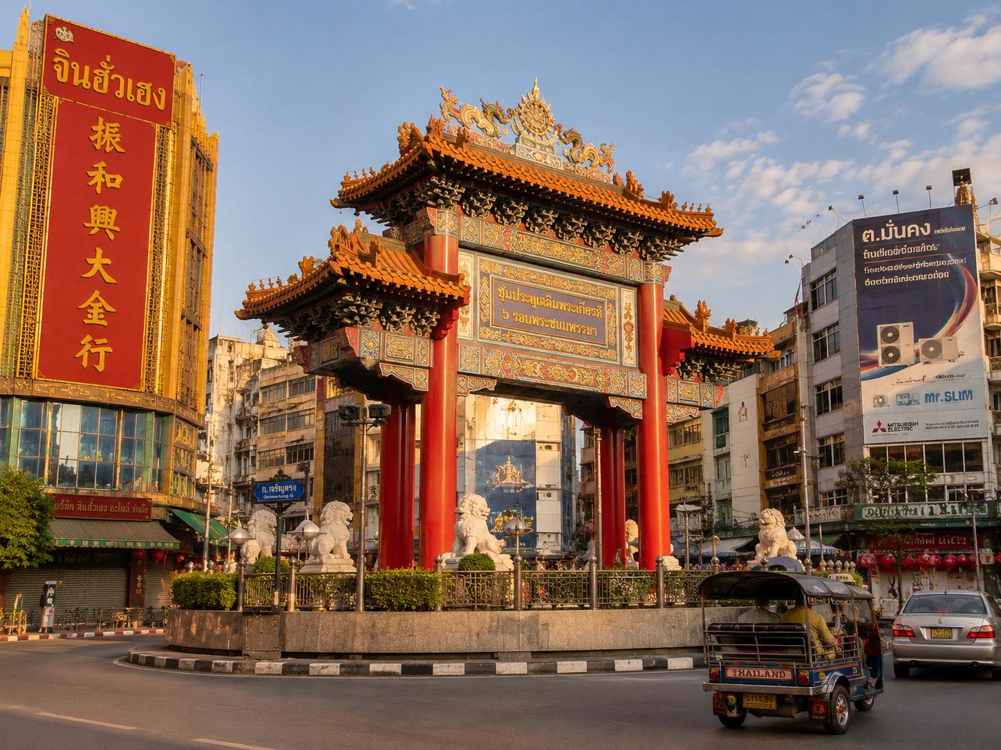 AI Illustration of Chinatown Gate