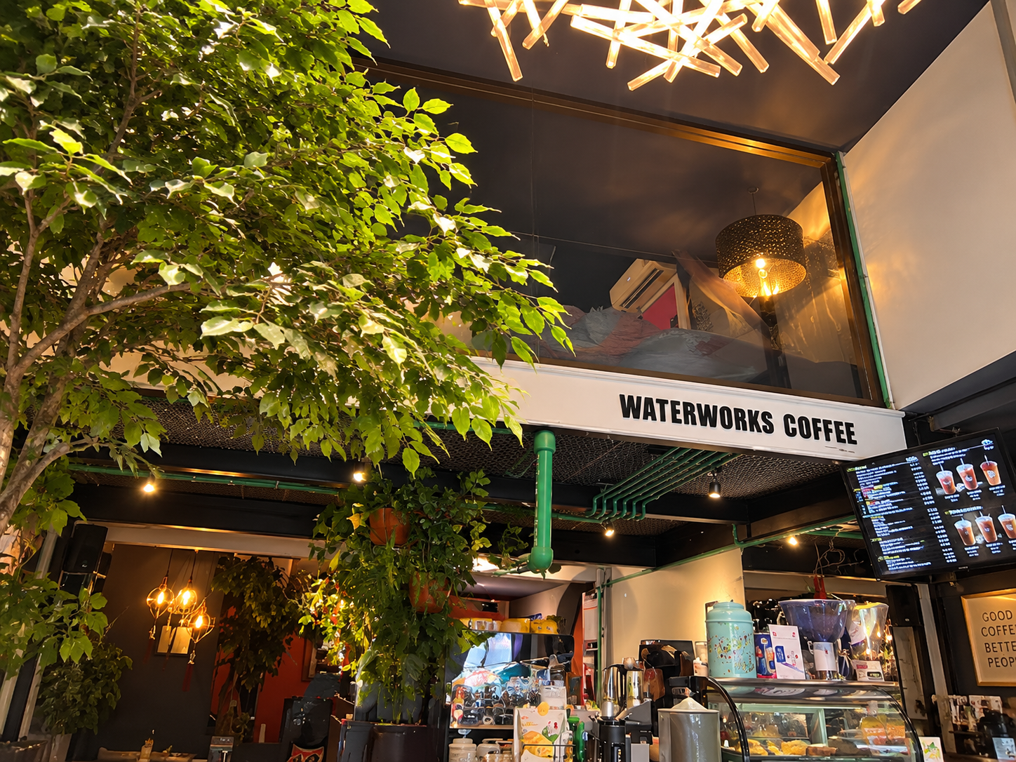 AI Illustration of Waterworks Coffee