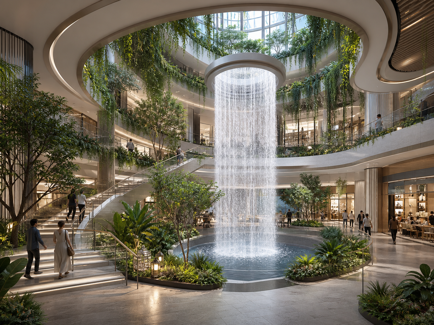 AI Illustration of NEXTOPIA at Siam Paragon