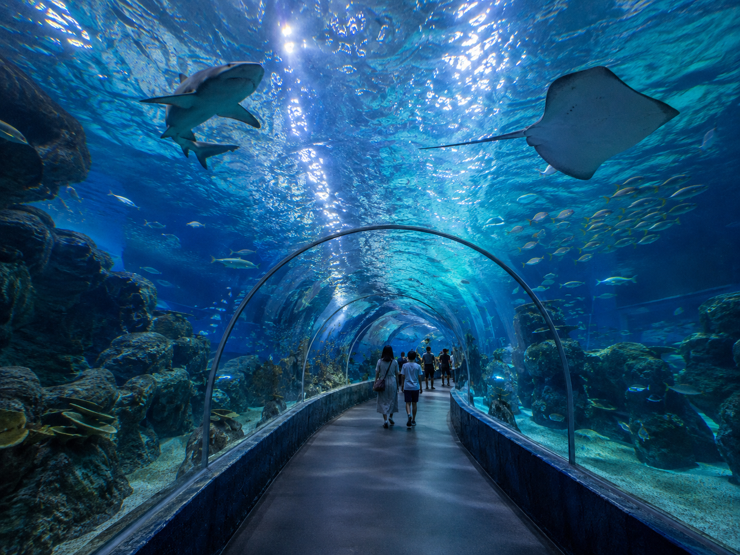 AI Illustration of SEA LIFE Bangkok Ocean World