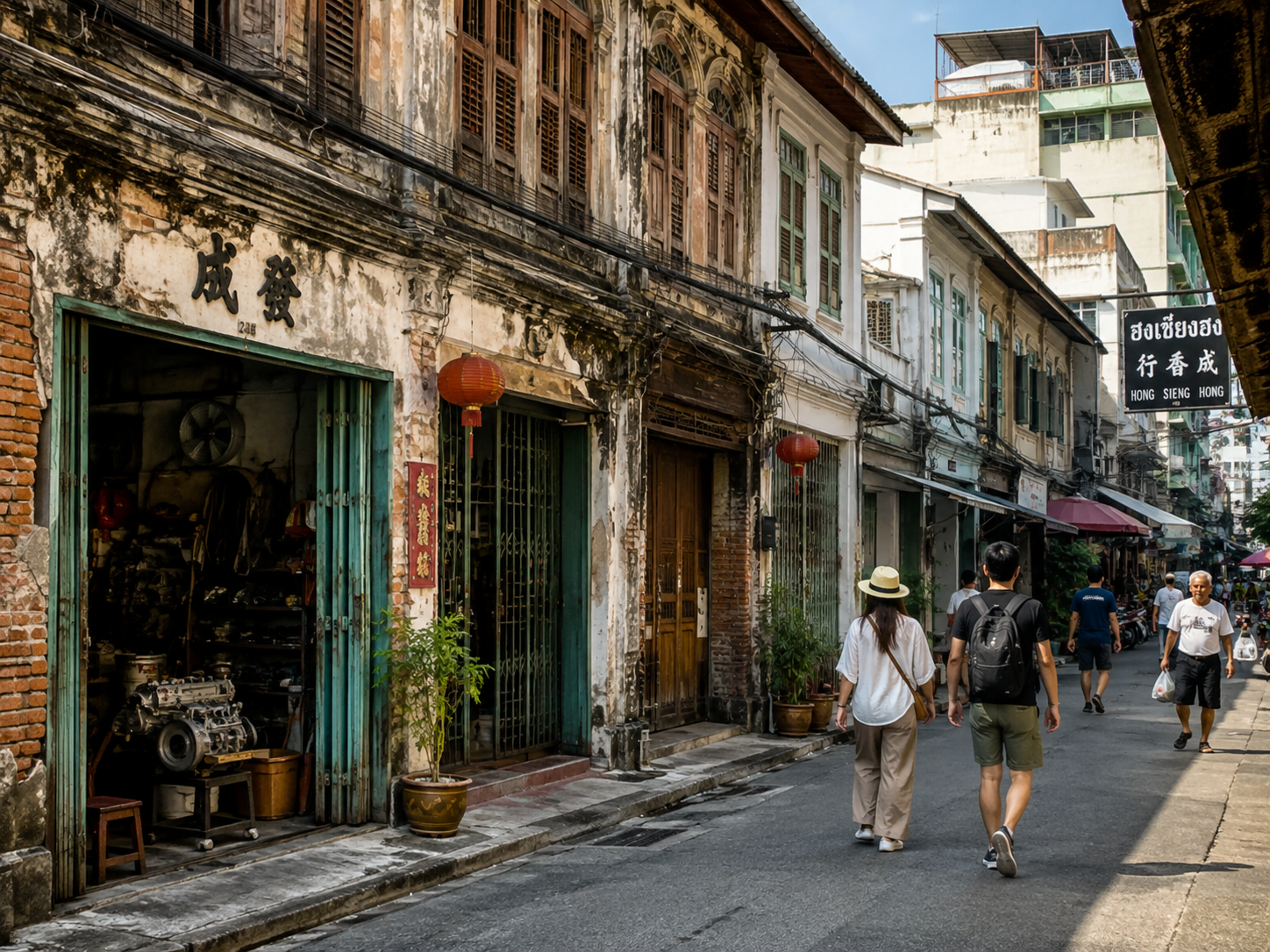 AI Illustration of Historic Talat Noi